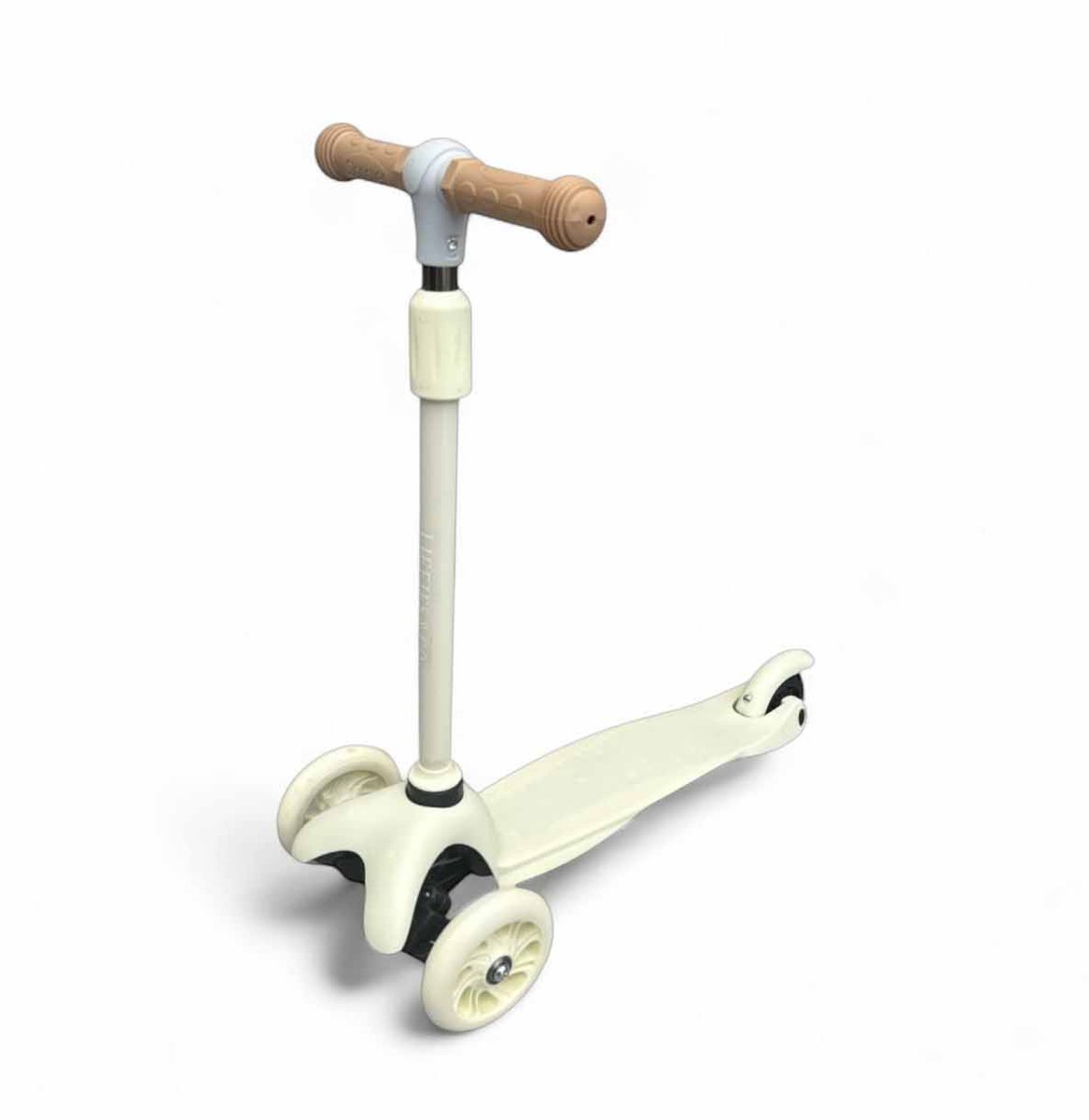 Liefjes & Co Kinderstep – 3-wielen Step - Met Lichtgevende Wielen – 2-6 jaar – Vanille Beige Step kopen online