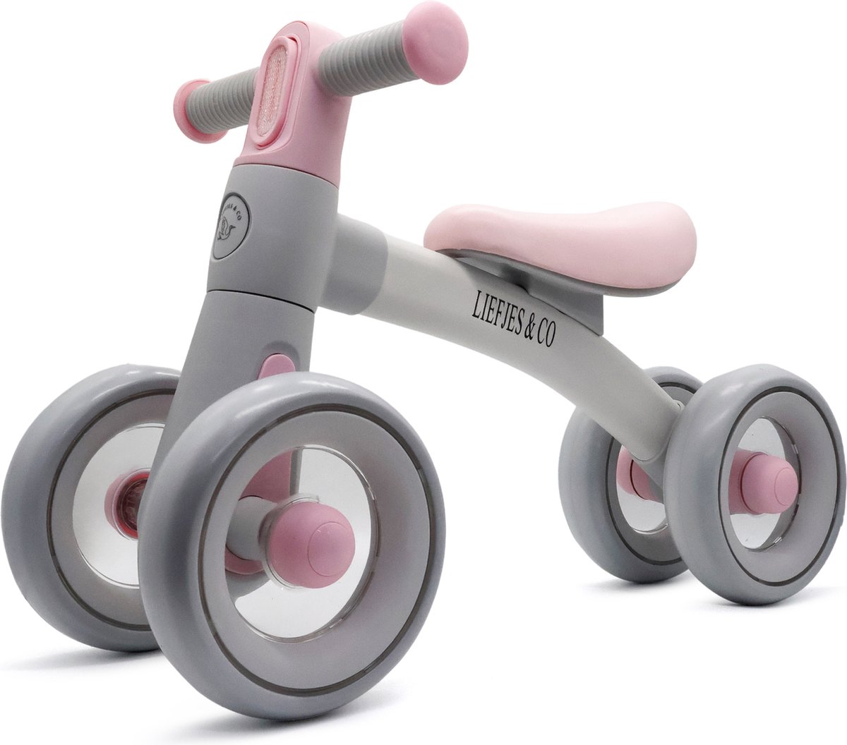 Liefjes & Co Loopfiets / Driewieler vanaf 1 Jaar Baby Roze Loopfiets kopen online