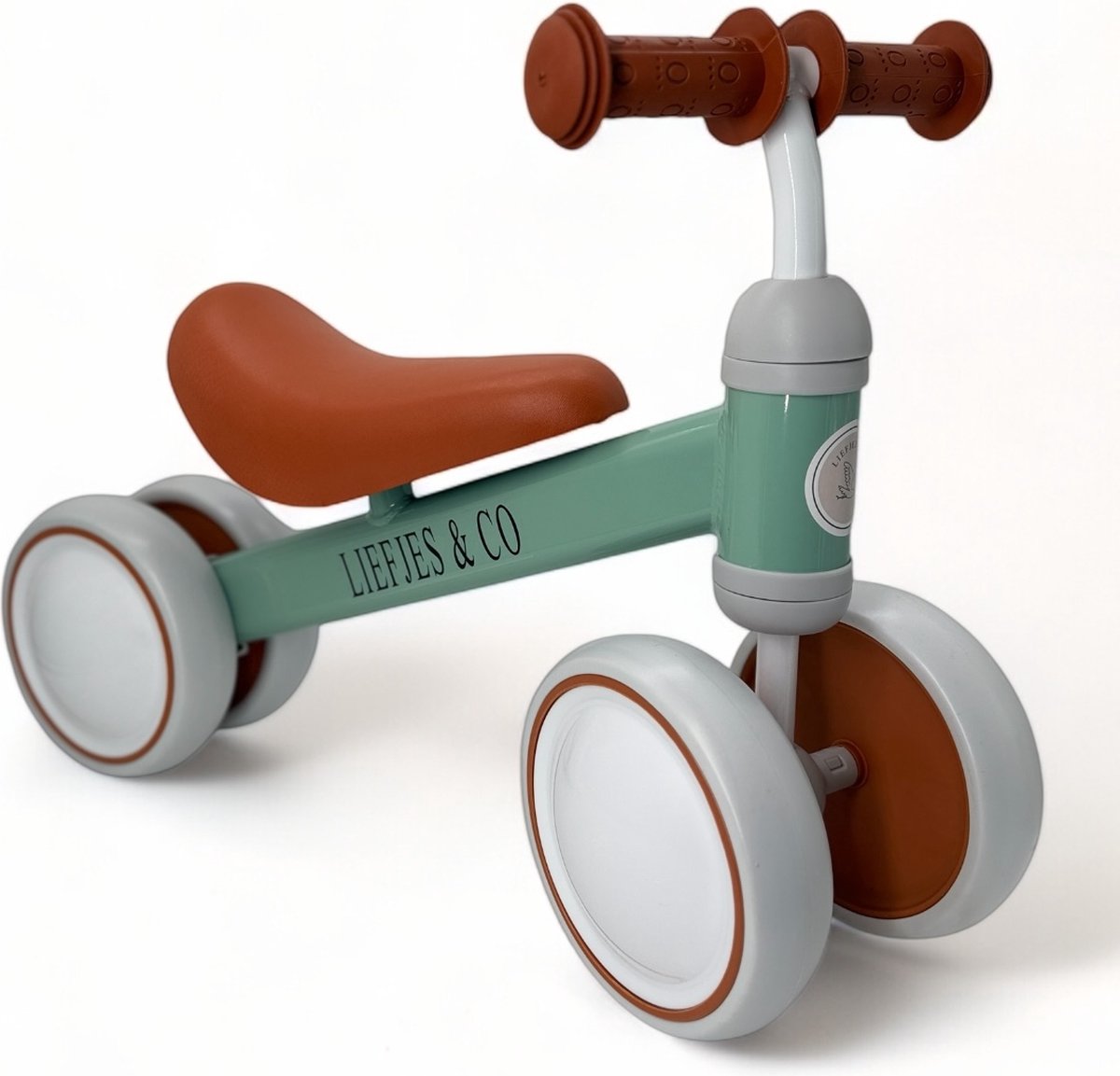 Liefjes & Co Loopfiets / Driewieler vanaf 1 Jaar Mint Groen Loopfiets kopen online