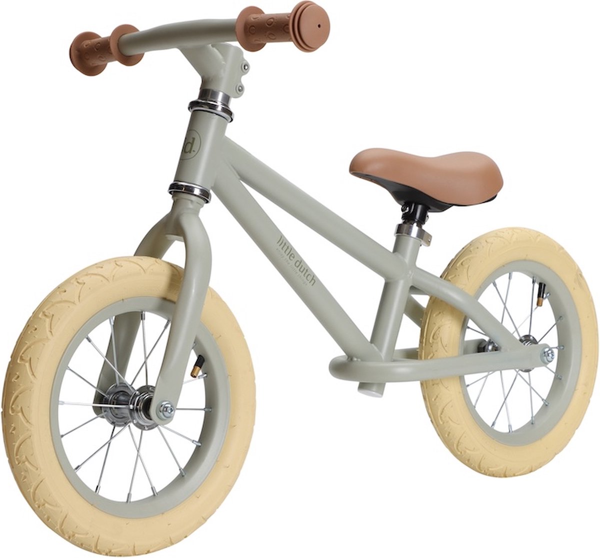 Little Dutch Loopfiets olive - mat Loopfiets kopen online