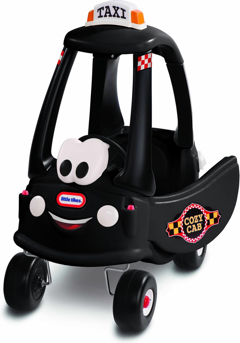Little Tikes Cozy Coupe Taxi Loopauto - Zwart Loopauto kopen online