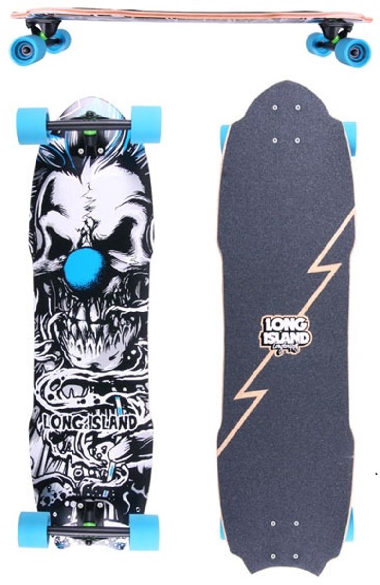 Long Island Clown Longboard 37 rode wielen Longboard kopen online