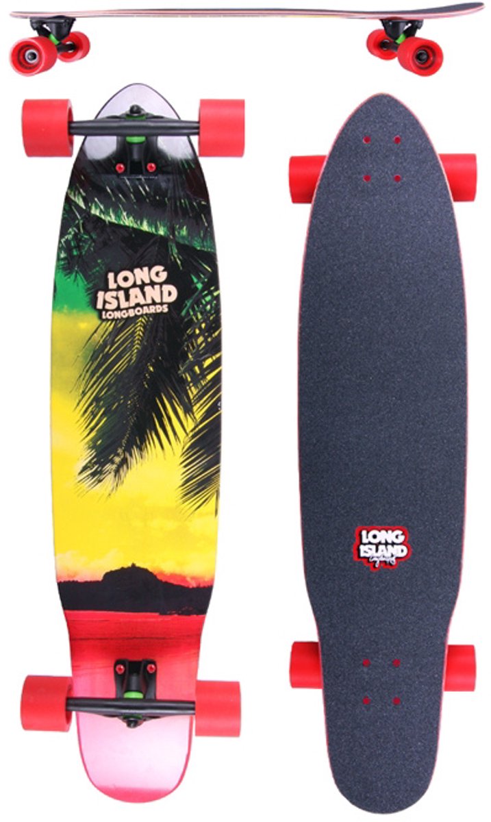 Long Island Night Jah kicktail longboard Longboard kopen online