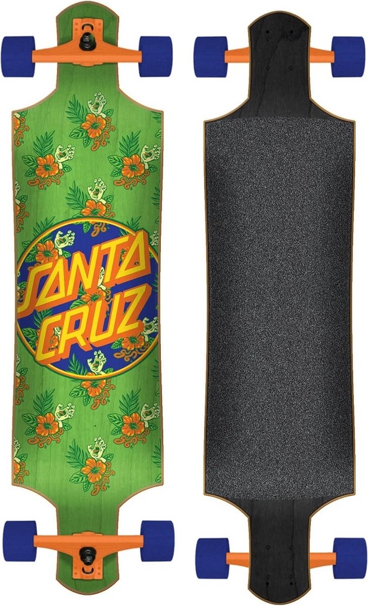Longboard Santa Cruz Vacation Dot 40 Green Longboard kopen online