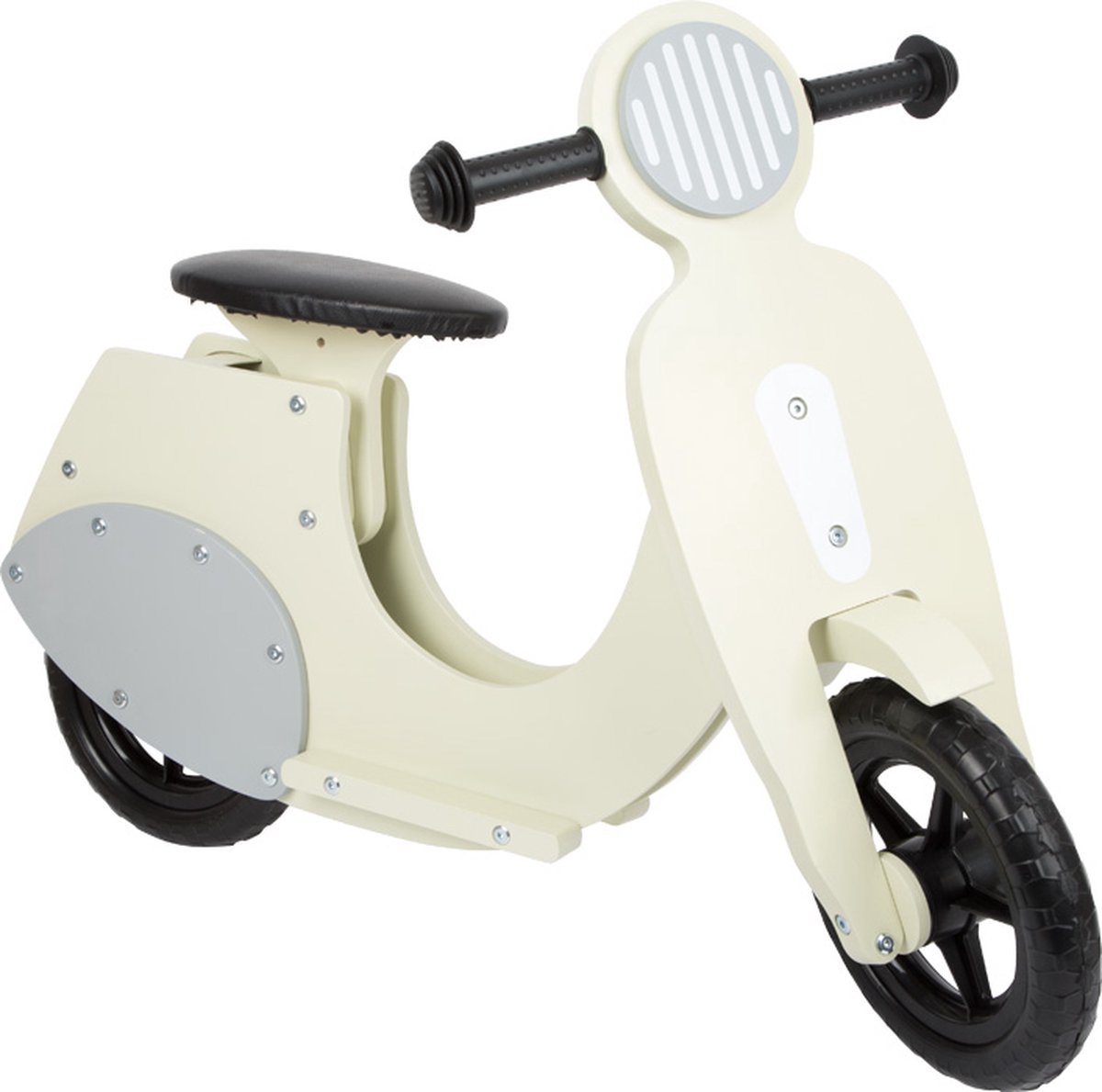 Loopfiets - Bella Italia Cream Scooter - Houten speelgoed vanaf 3 jaar Loopfiets kopen online