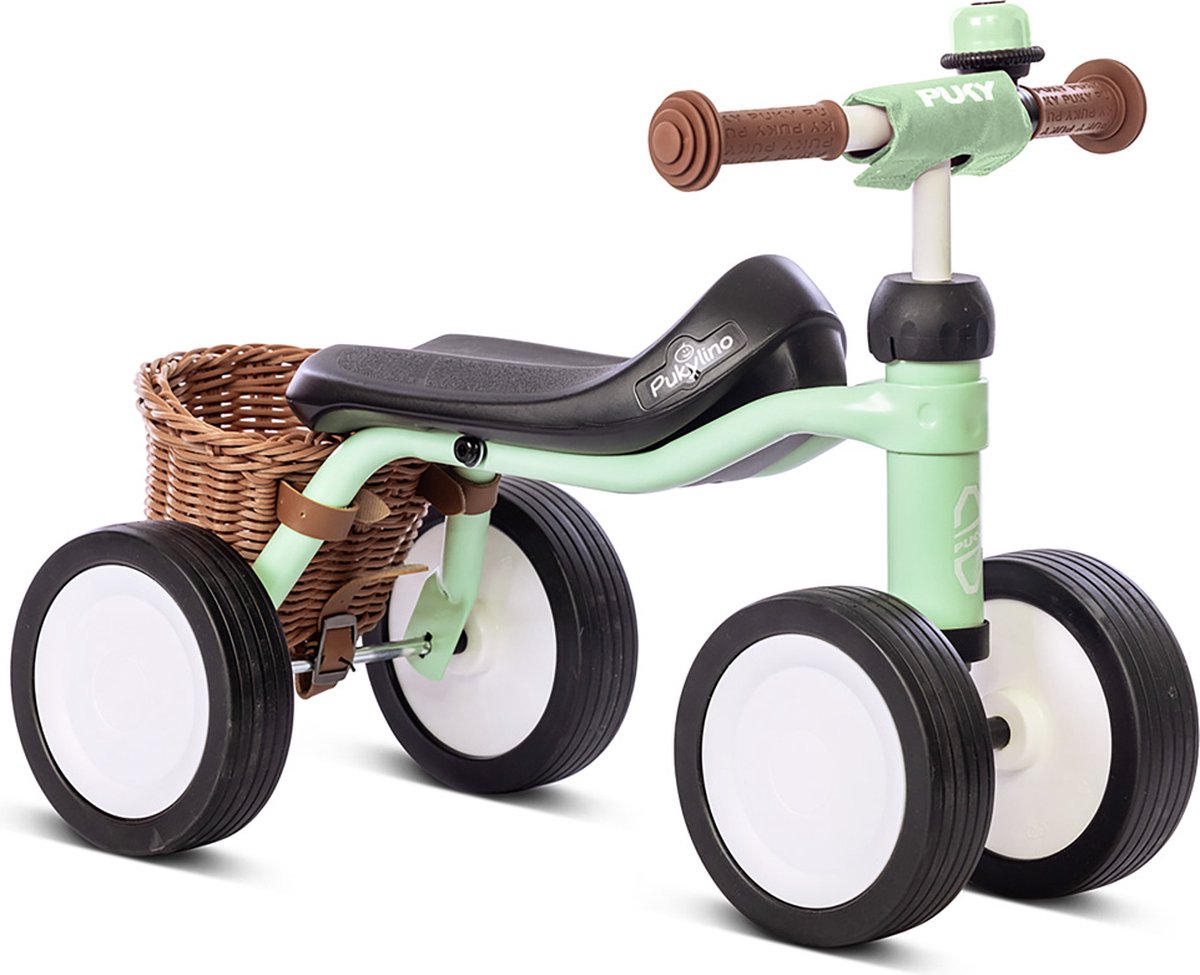 loopfiets puky pukylino bundle pastel green groen stuurslotbegrenzer vanaf 1 jaar