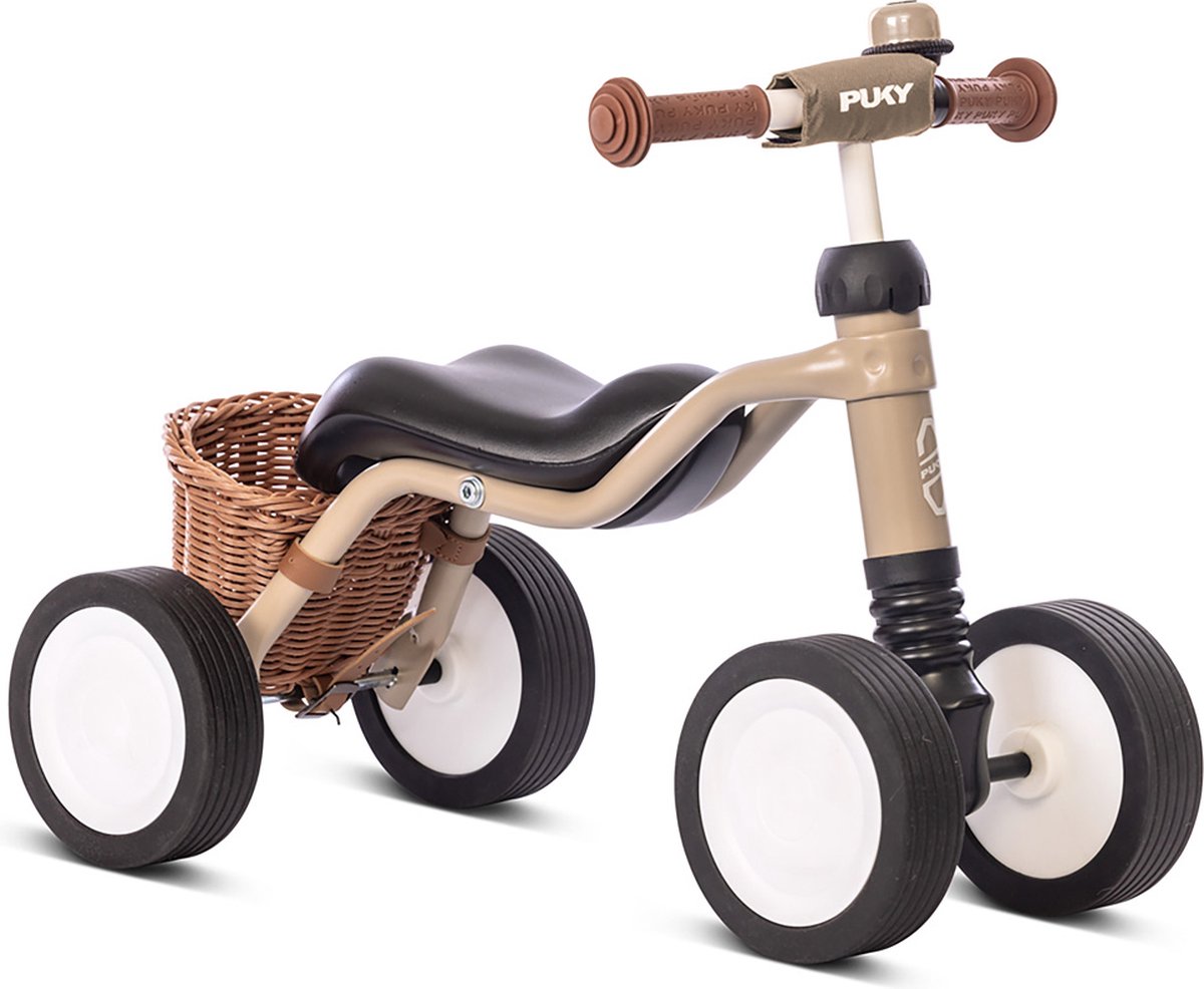 Loopfiets - Puky Wutsch - Beige - Met mandje en fietsbel - Vanaf 1,5 jaar Loopfiets kopen online