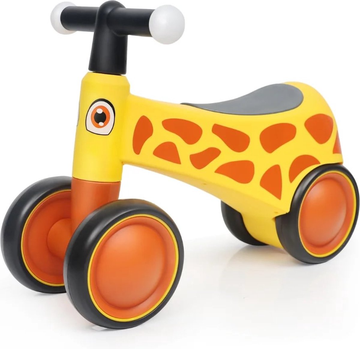 loopfiets voor baby s 1 tot 3 jaar led lichten geel