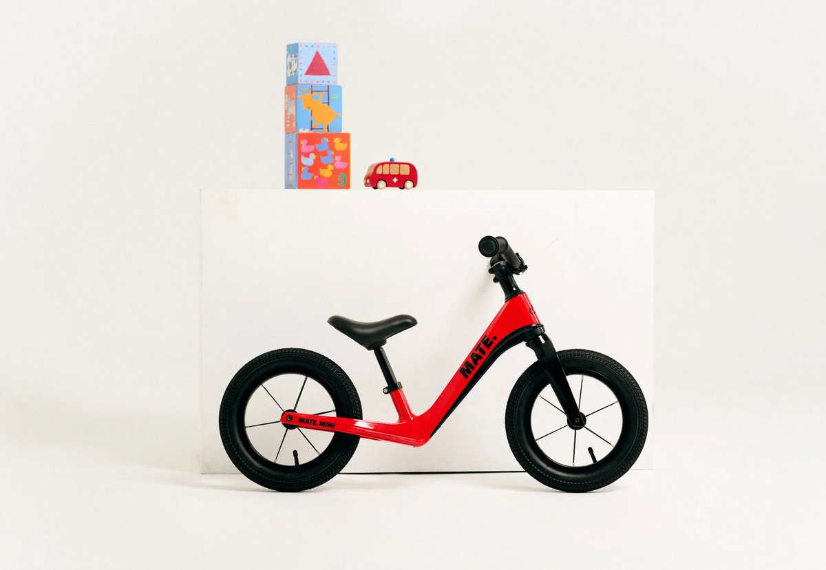 Mate Mini Balance Bike Scarlet Mars - Loopfiets Loopfiets kopen online