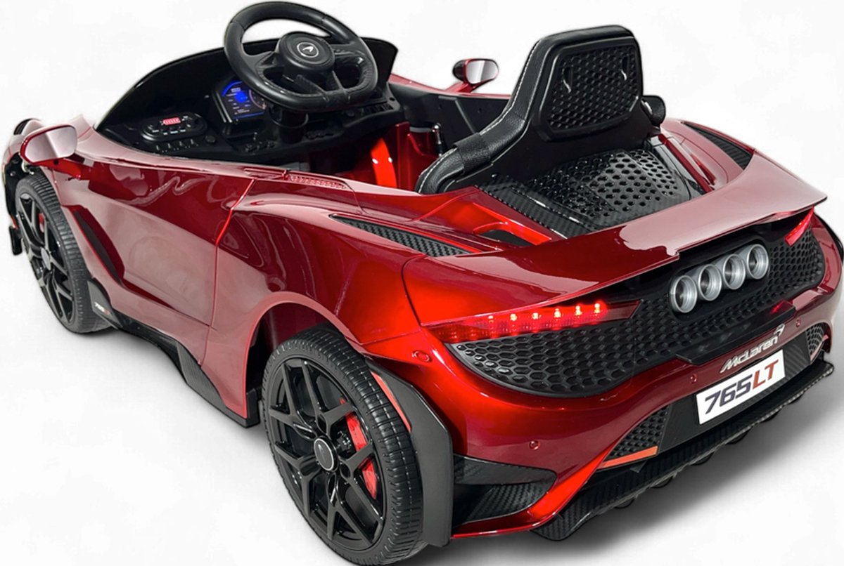McLaren 765LT Kinderauto Rood | 12V Accuvoertuig kopen online