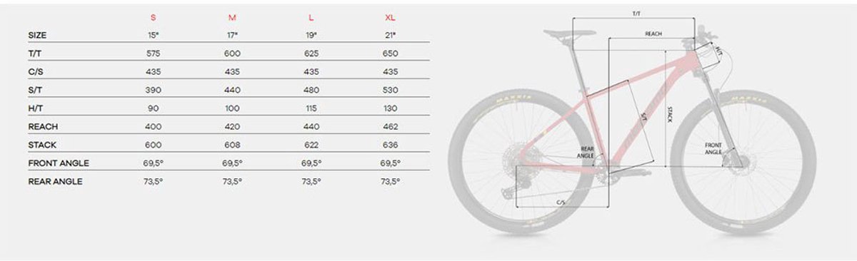 Megamo Natural 40 29´´ 2021 Mountainbike Oranje M Fiets kopen online