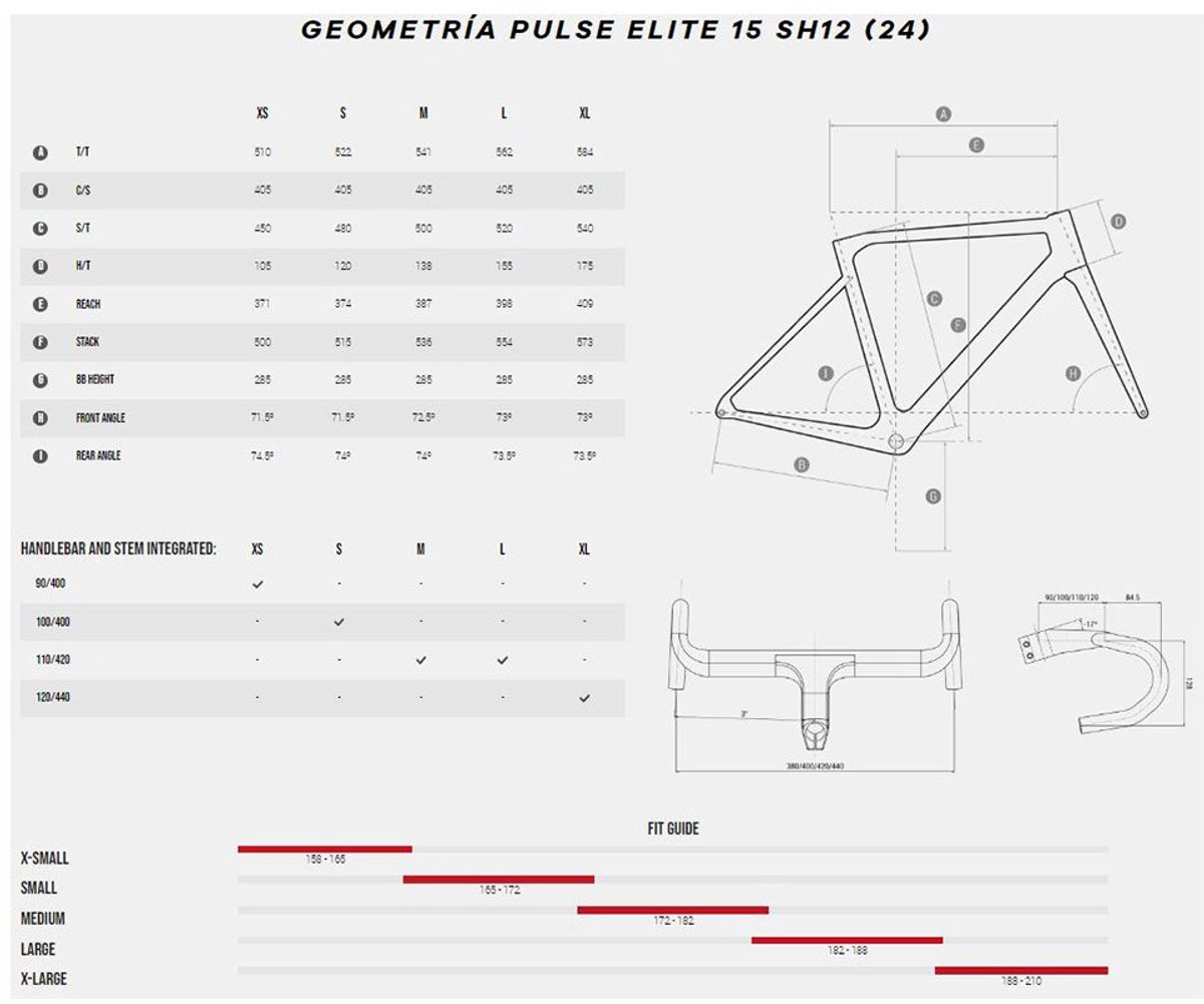 megamo pulse elite 15 sh12 105 di2 2024 racefiets zwart l
