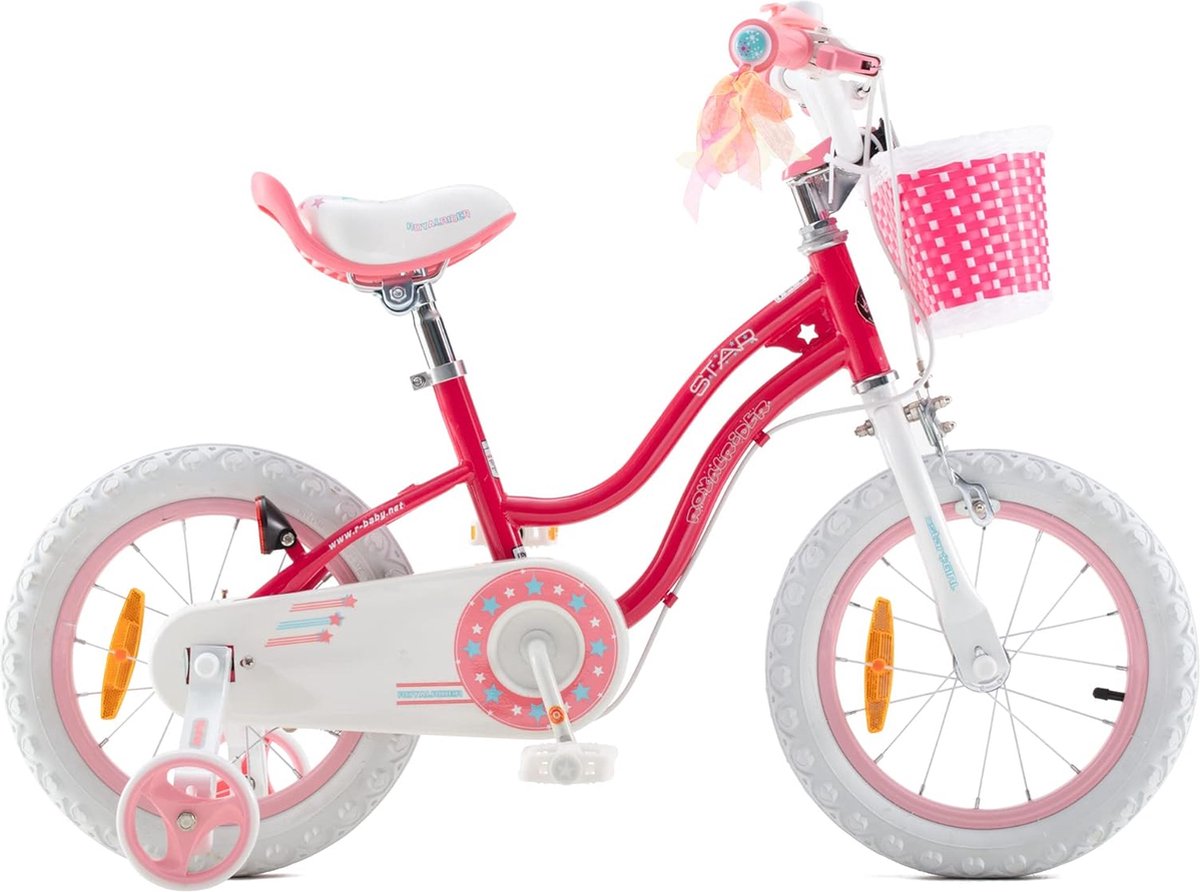meisjes kinderfiets stargirl 12 14 16 18 inch fiets voor 3 9 jaar kinderfietsen met zijwieltjesof fietsstandaard kinderfiets