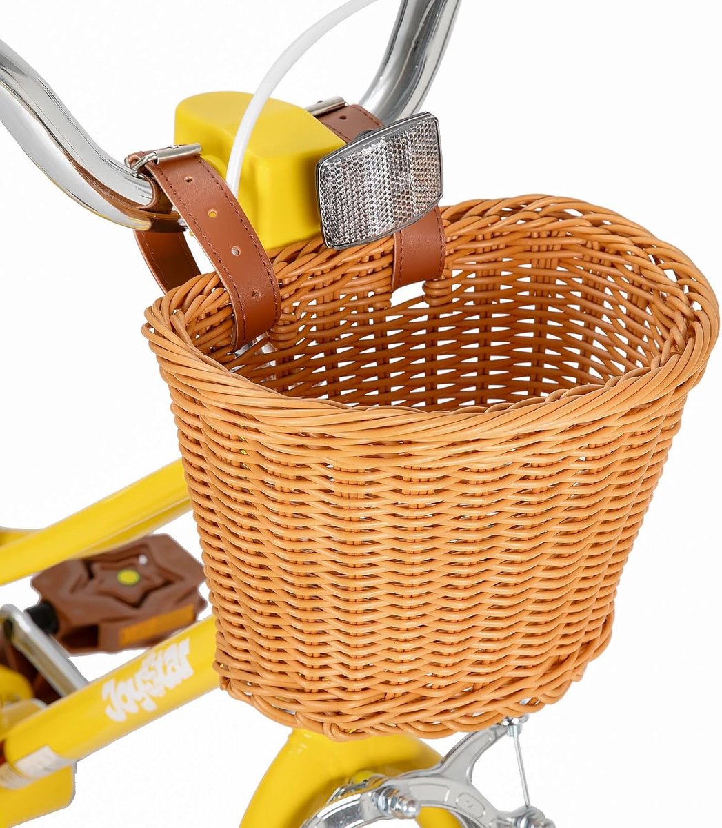 Meisjesfiets - Kinderfiets voor 2-12 Jaar - 12'', 14'', 16'' en 20'' - Inclusief Zijwieltjes en Mandje - Met Standaard - Retro Stijl - Veilig en Comfortabel - Peuterfiets voor Jongens en Meisjes Kinderfiets kopen online