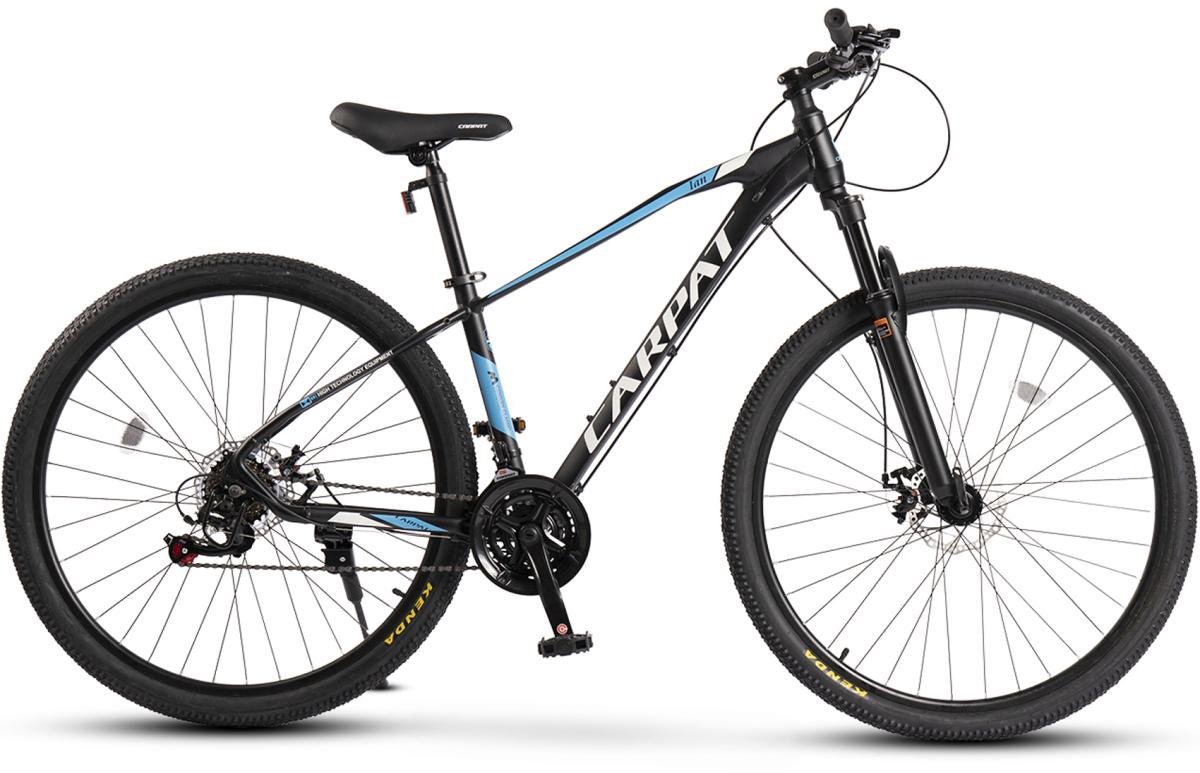 merax 29 inch mountainbike aluminium 6061 hardtail shimano tourney 21 versnellingen 160 mm schijfremmen 80 mm verende voorvork mtb heren en dames 170 195 cm 85 voorgemonteerd