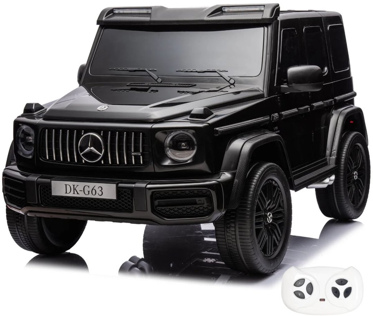 Mercedes AMG G63 Elektrische Kinderauto 12V - 2 zitplaatsen - 2 tot 7 jaar - Zwart Accuvoertuig kopen online