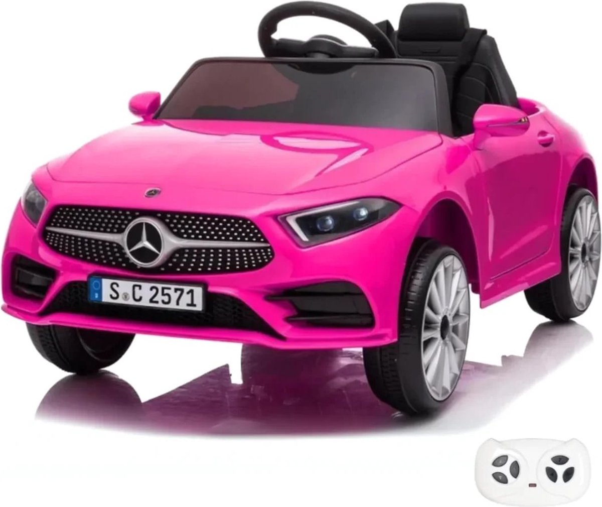 Mercedes CLS350 - Elektrische Kinderauto 12V - 1 tot 5 jaar - Roze Accuvoertuig kopen online