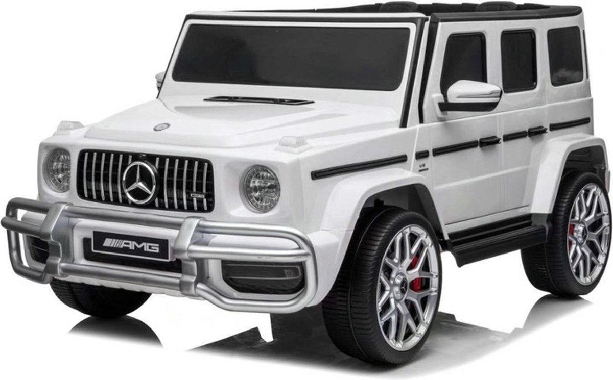 Mercedes G63 AMG 2-zits | 24V Kinderauto Wit Accuvoertuig kopen online