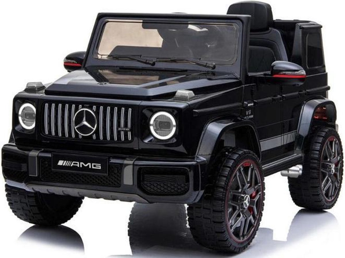 mercedes g63 amg zwart 12v kinderauto