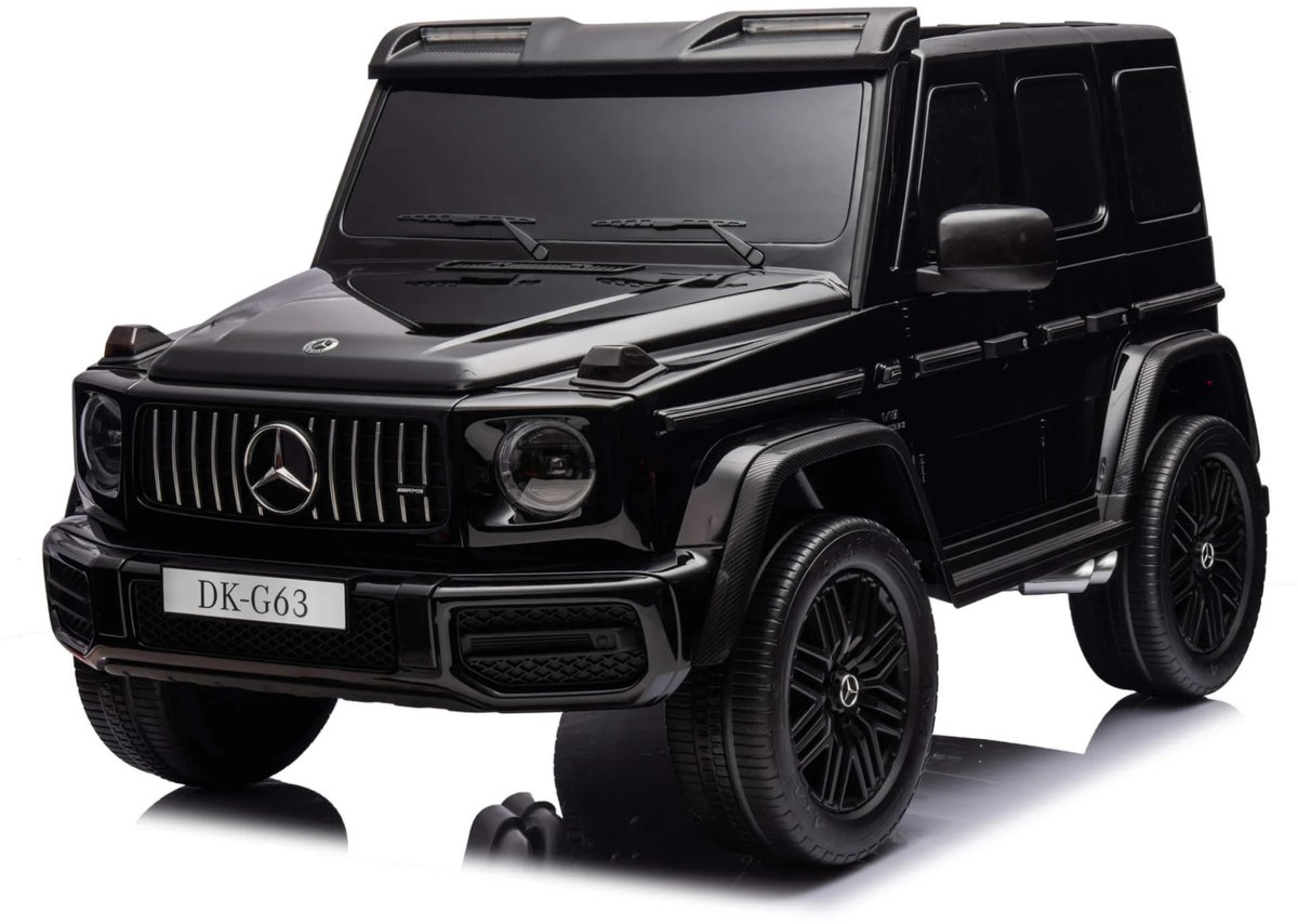 mercedes g63 xxl metallic zwart 2 persoons 24v