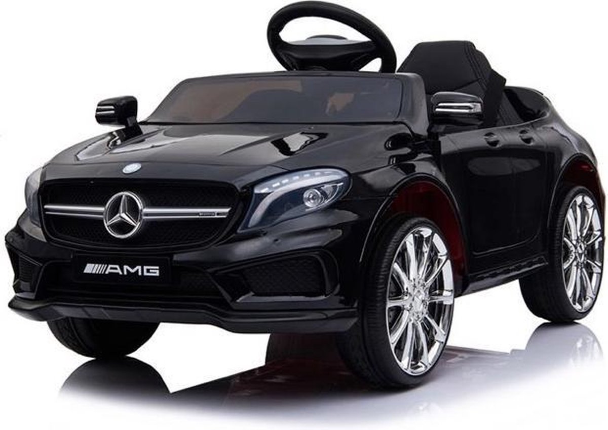 Mercedes GLA45, 12 volt kinderauto, met soft-start en muziek! - accu auto voor kinderen - elektrische kinderauto + afstandsbediening Accuvoertuig kopen online