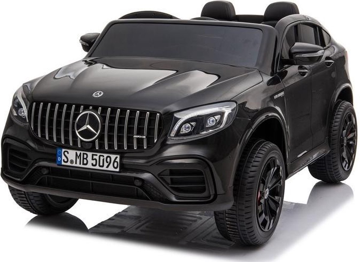 mercedes glc 63 4x4 12v elektrische kinderauto accu mp4 display 2 zitplaatsen voor kinderen