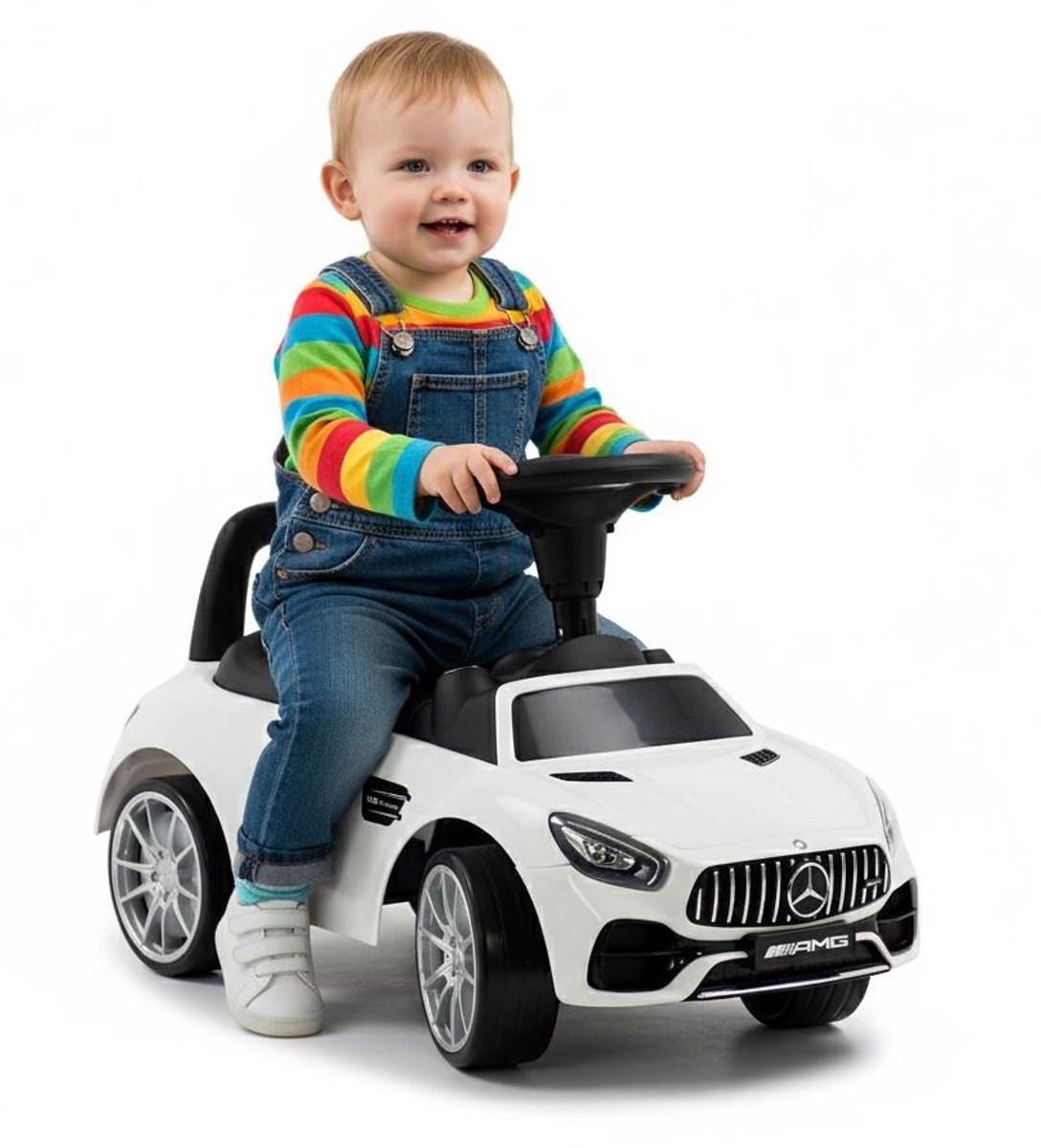 Mercedes GT-AMG Loopauto - Wit Loopauto kopen online