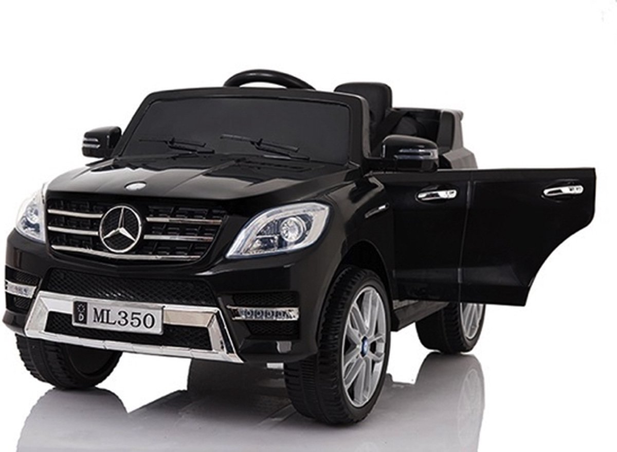 Mercedes ML350 Zwart | 12V Kinderauto Accuvoertuig kopen online