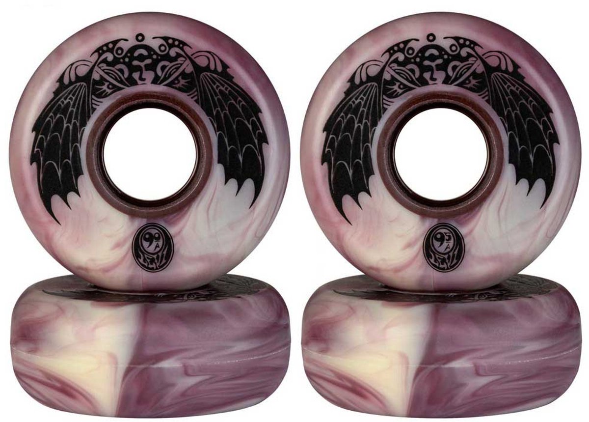 Mesmer Levi 60mm Schaatswielen Roze Skateonderdeel kopen online
