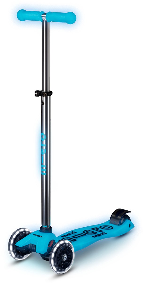 Micro mini micro deluxe flux LED | step / scooter in de kleur kristalblauw voor kinderen van 2 tot 5 jaar | max 50 kg Step kopen online