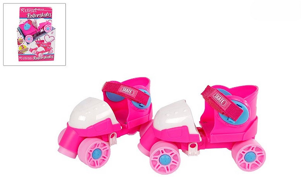 Mijn Eerste Rolschaatsen Maat 24-30 - Roze Rolschaatsen Verstelbaar Meisjes Rolschaatsen kopen online