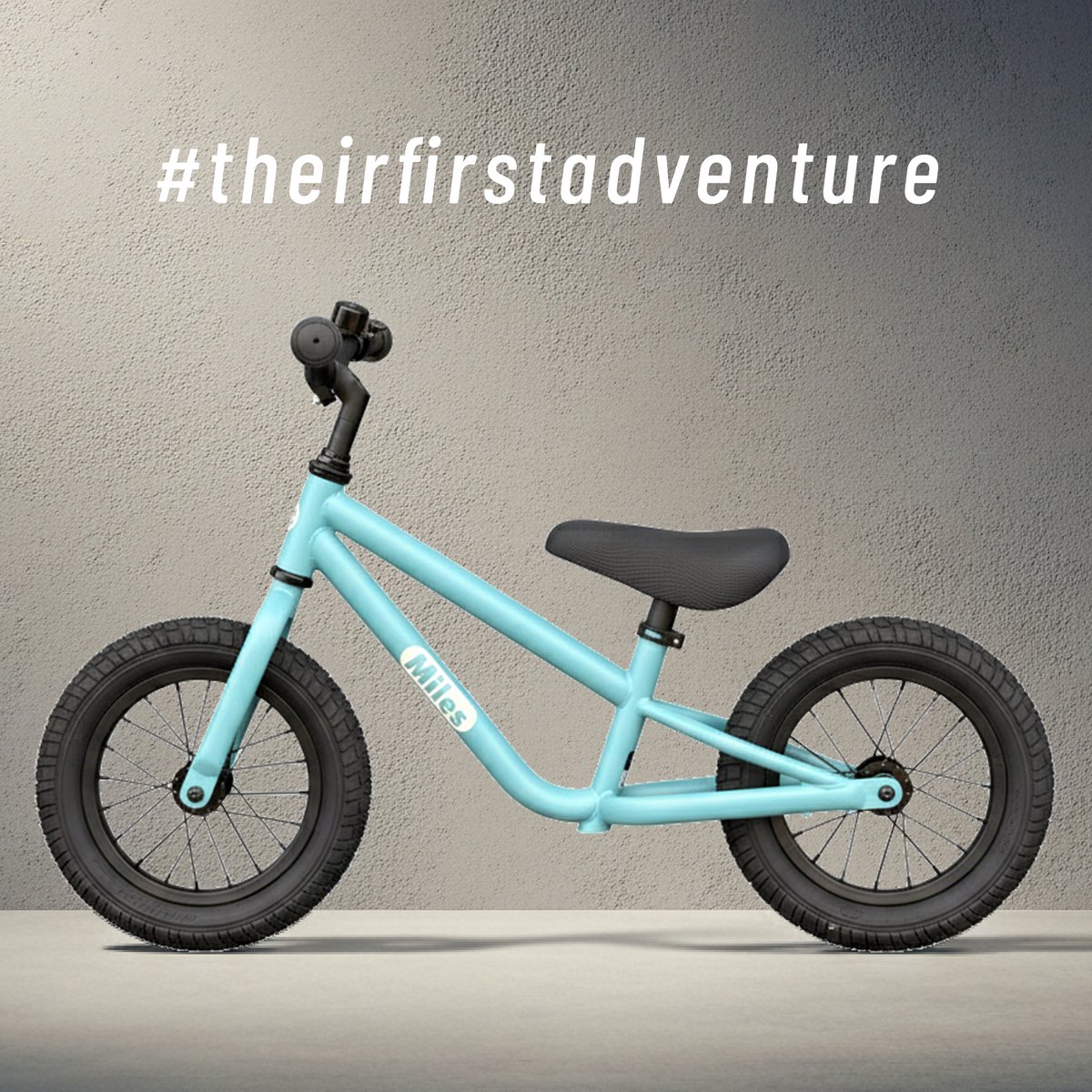 Miles Loopfiets – Ocean Blue – 1,5 tot 4 jaar – Mat Blauw Loopfiets kopen online