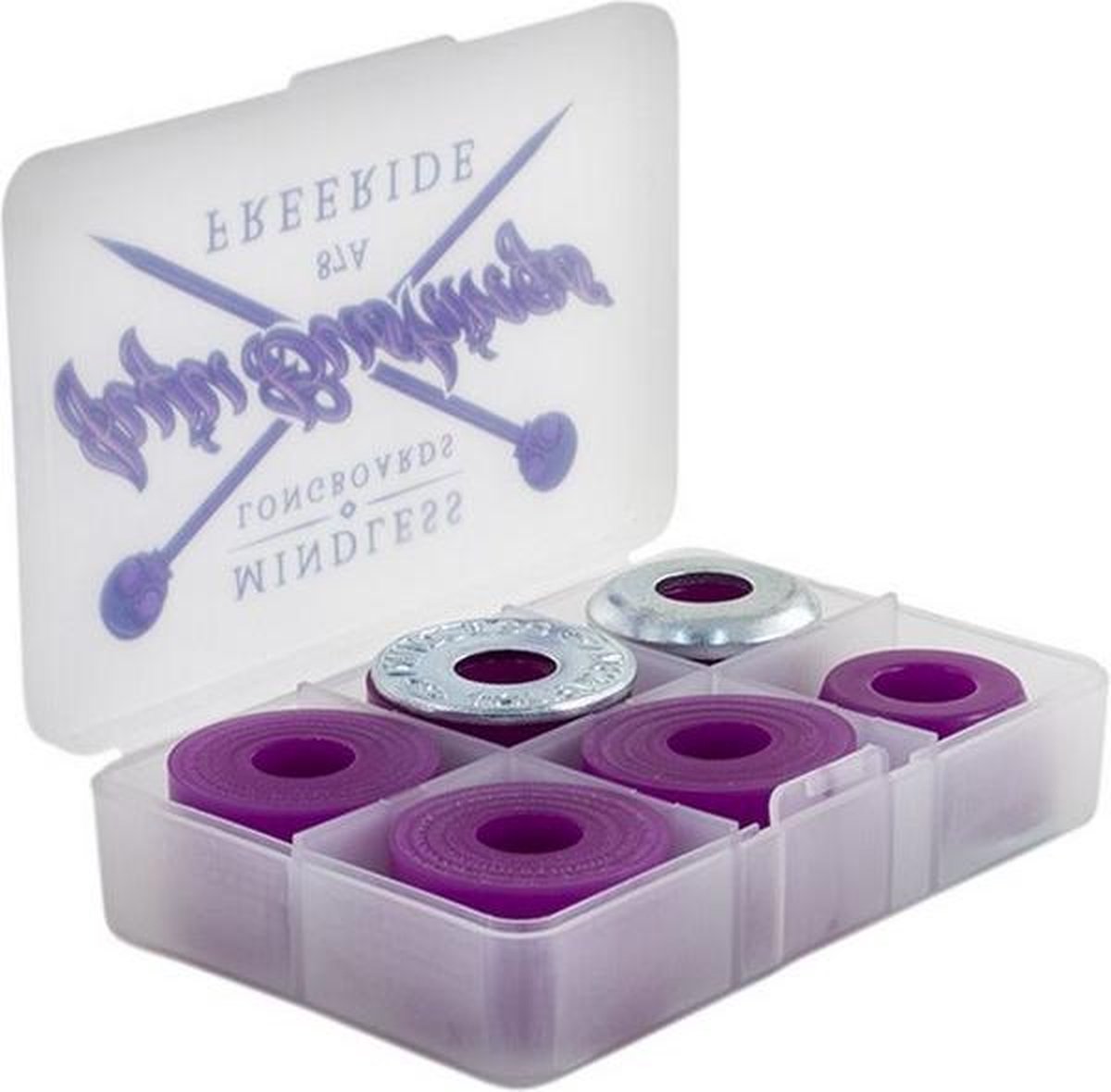 Mindless Longboards Mindless Voodoo bushings paars 87A Skateonderdeel kopen online