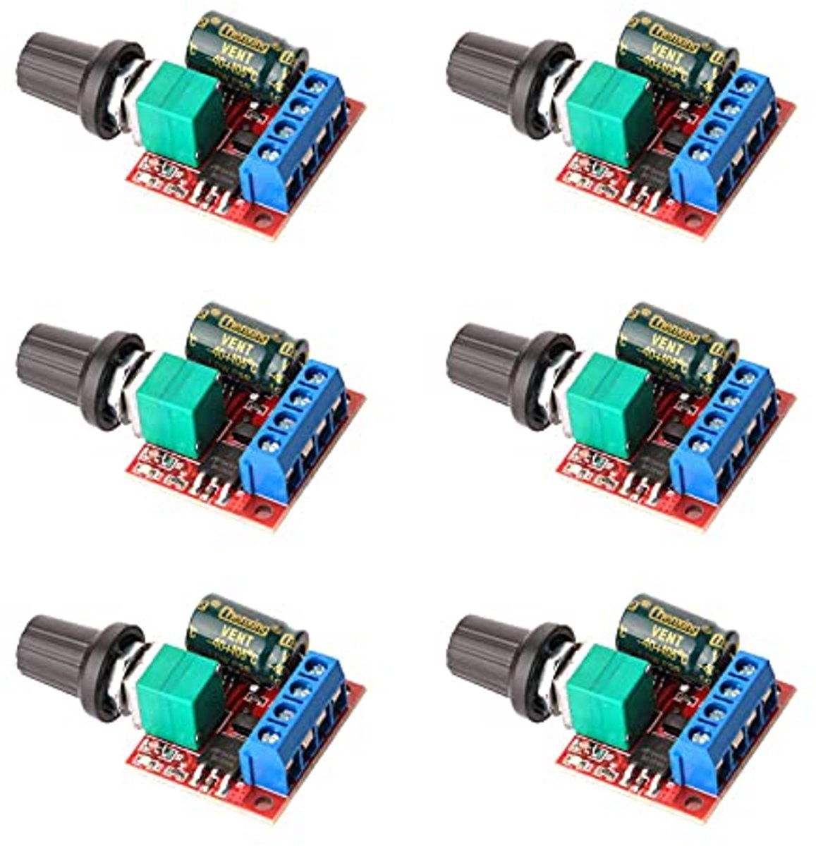 Mini DC Motor Snelheidsregelaar voor 5V-35V Vermogen met LED-indicator Loopmotor kopen online