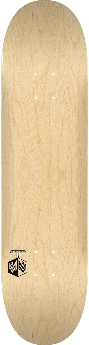 Mini-Logo Chevron Detonator 15- Skateboard Deck Natural Skateonderdeel kopen online