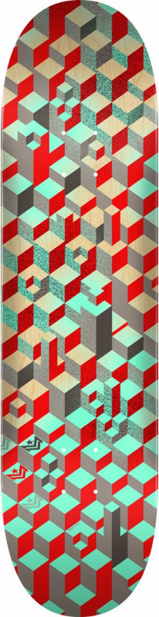 Mini-Logo Patterns Blocks - Skateboard Deck Skateonderdeel kopen online
