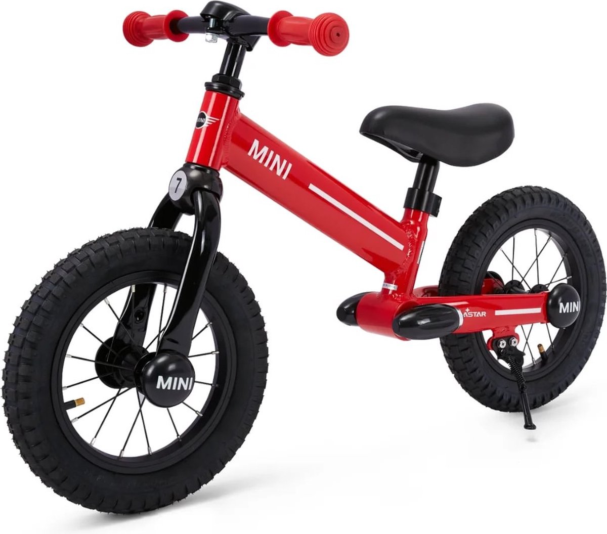 MINI Loopfiets voor Kinderen - 12 wielen - 3 tot 6 jaar - Rood Loopfiets kopen online