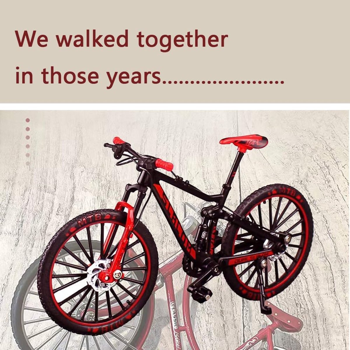 Mini Mountain Bike Toy - 1:10 Simulated Bike Model - Bicycle Model - Alloy Finger Mountain Bike Model Ornaments - Speelgoed voor Kinderen Fiets kopen online