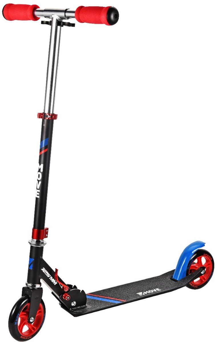 Move 125 2-wiel Kinderstep Opvouwbaar Junior Zwart/rood Step kopen online