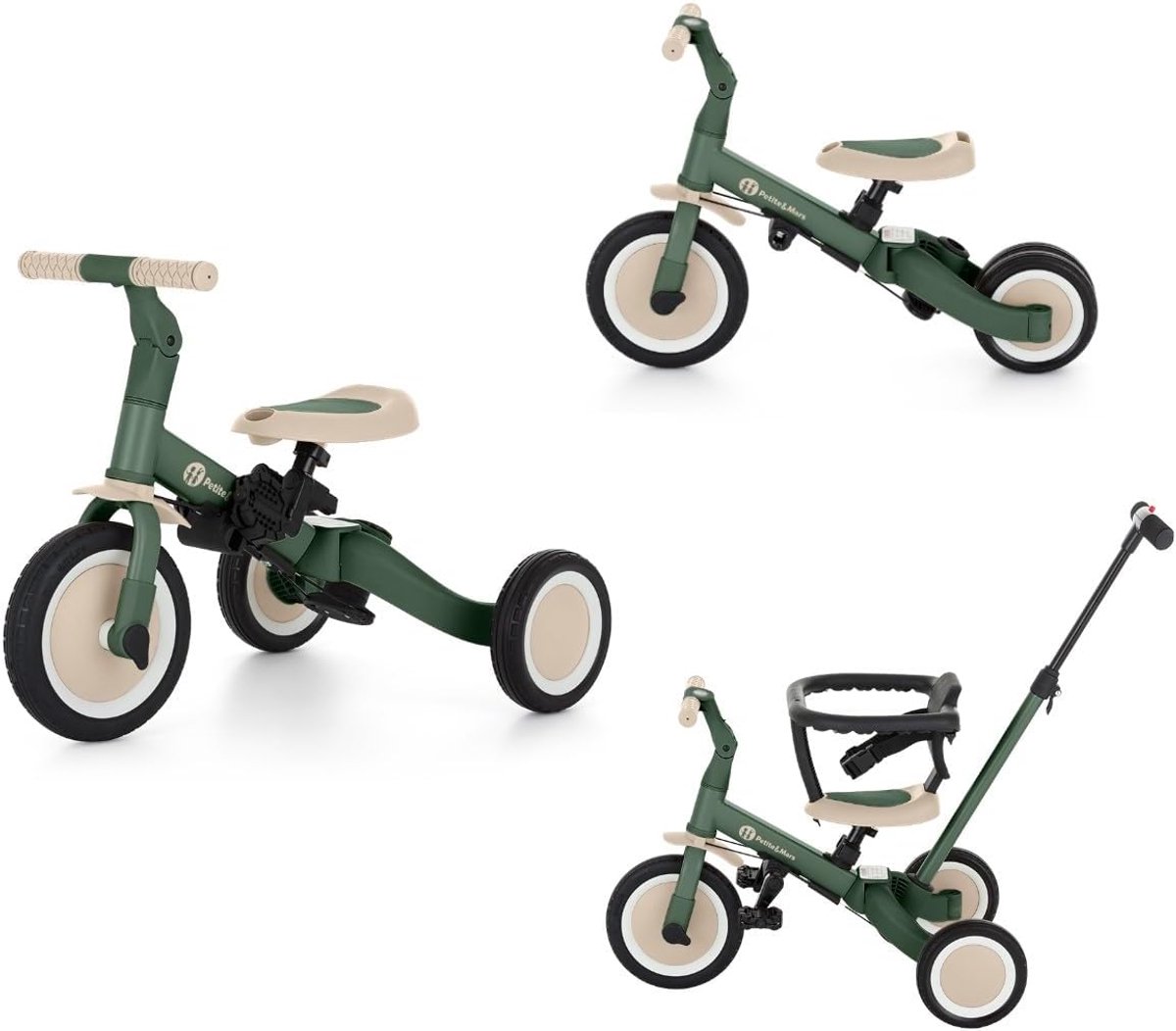 Multifunctionele 5-in-1 driewieler – Loopfiets, Glijauto en Fiets voor Kinderen Driewieler kopen online