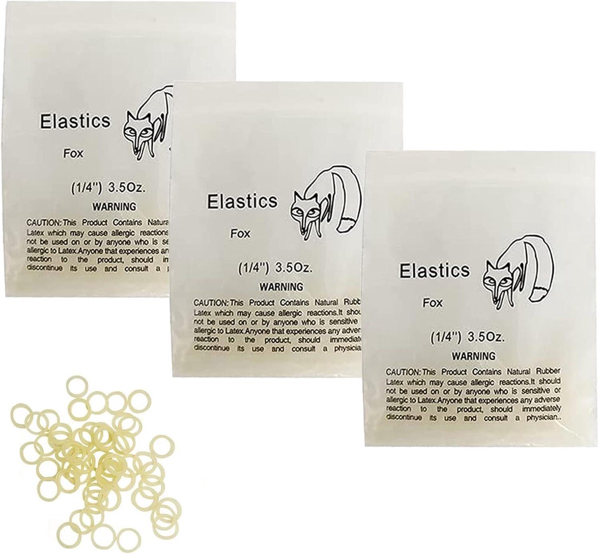 Multifunctionele orthopedische elastieken 300 stuks - 1/4 inch orthodontische tandriemen Kinderfiets kopen online