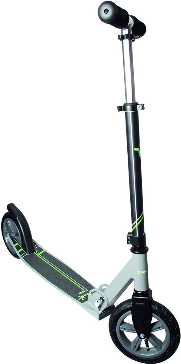 muuwmi aluminium scooter Air – tretroller, luchtbanden, 205 mm, ABEC 7, GS-goedgekeurd, in hoogte verstelbaar, antraciet Step kopen online