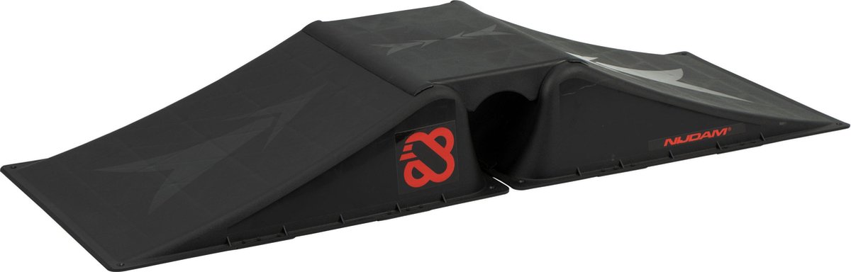 Nijdam Ramp set 2+1 - Vert-acular - Zwart Skateramp kopen online