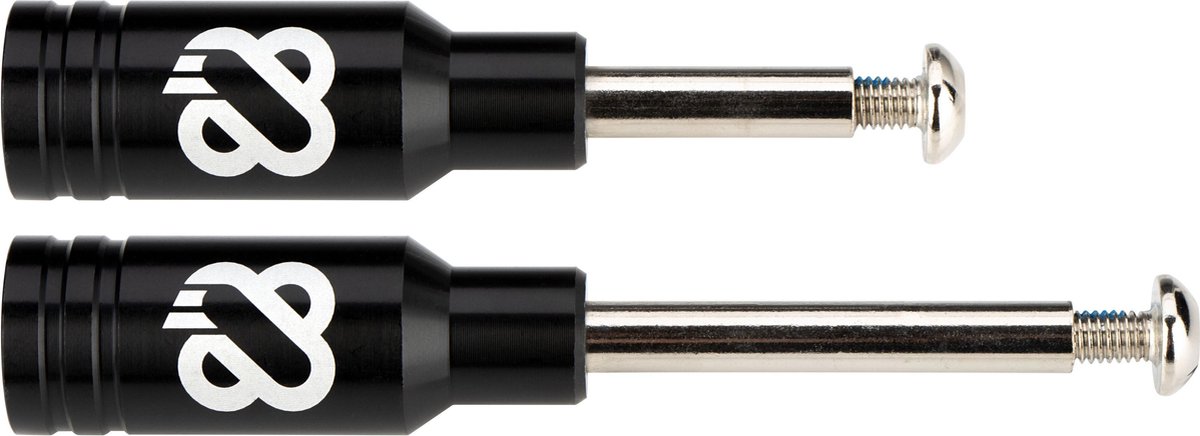 Nijdam Stuntstep Peg Set - Aluminium - Zwart Buitenspeelvoertuigaccessoire kopen online