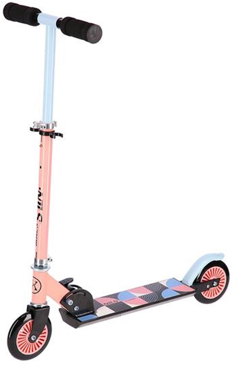 Nils Extreme HD026 Pink-Blue Vouwstep Step kopen online