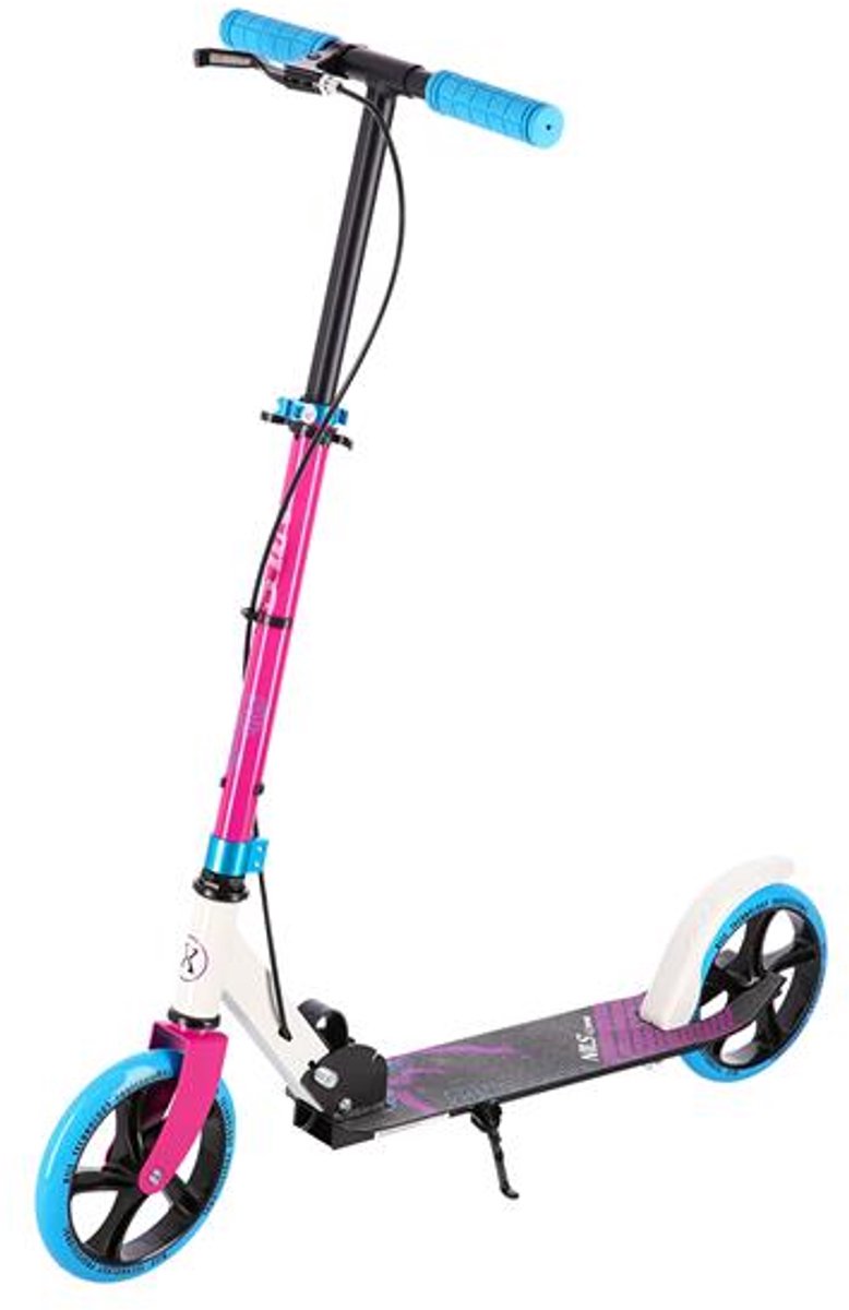 nils extreme hm0107 white pink scooter