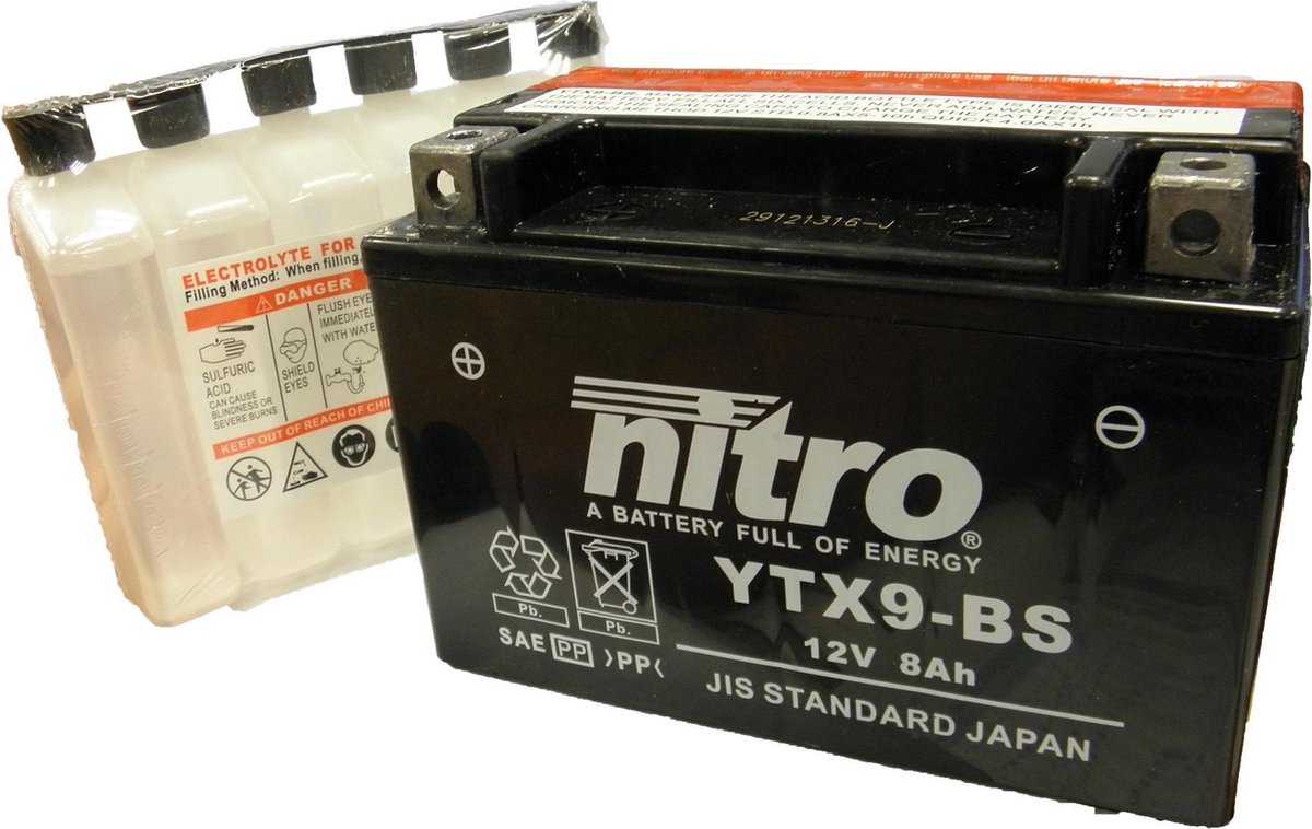 nitro accu ytx9 bs