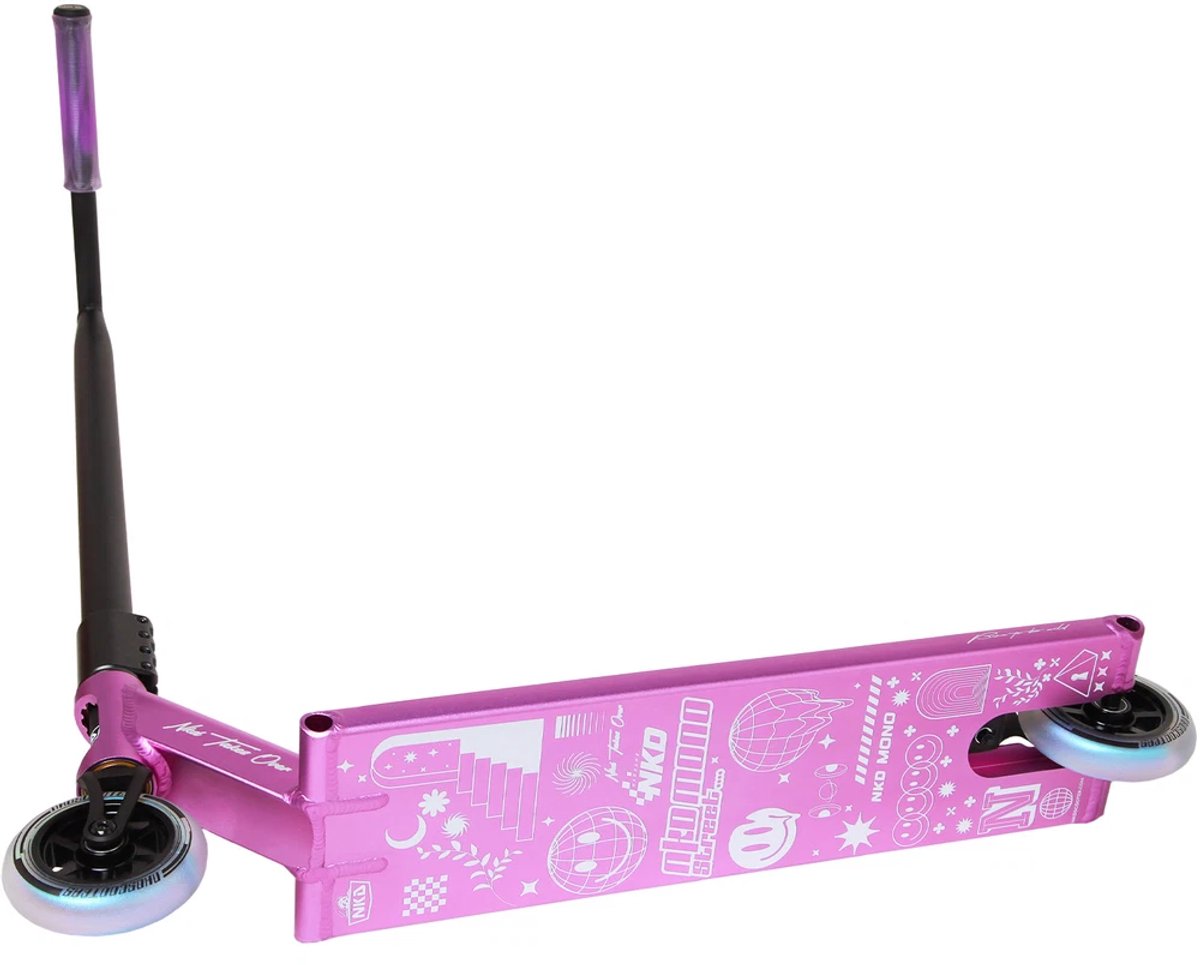 NKD Mono Street Stuntstep Purple 89cm Step kopen online