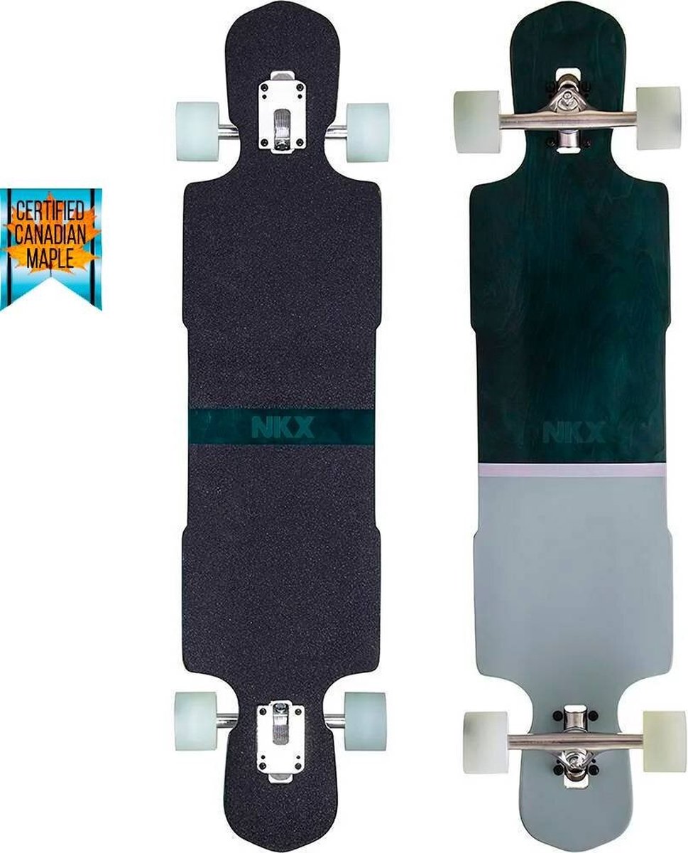 NKX City Action longboard 39 Teal Longboard kopen online