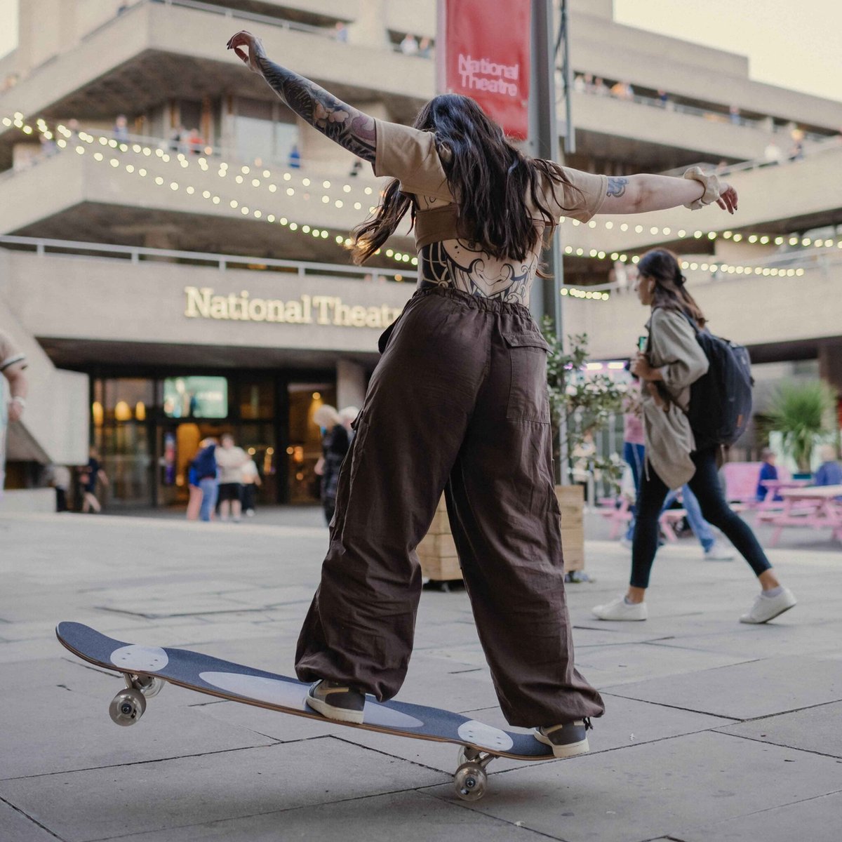 NKX Flagship Dancer longboard 44 Blue Longboard kopen online